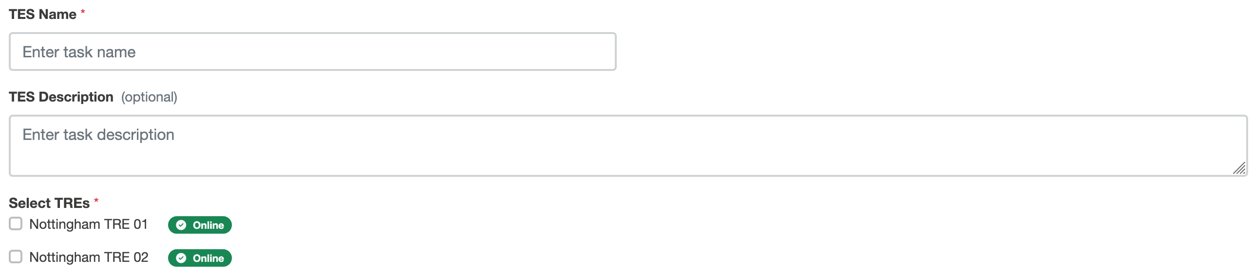 A screenshot showing the common features of the SQL and Custom image wizards