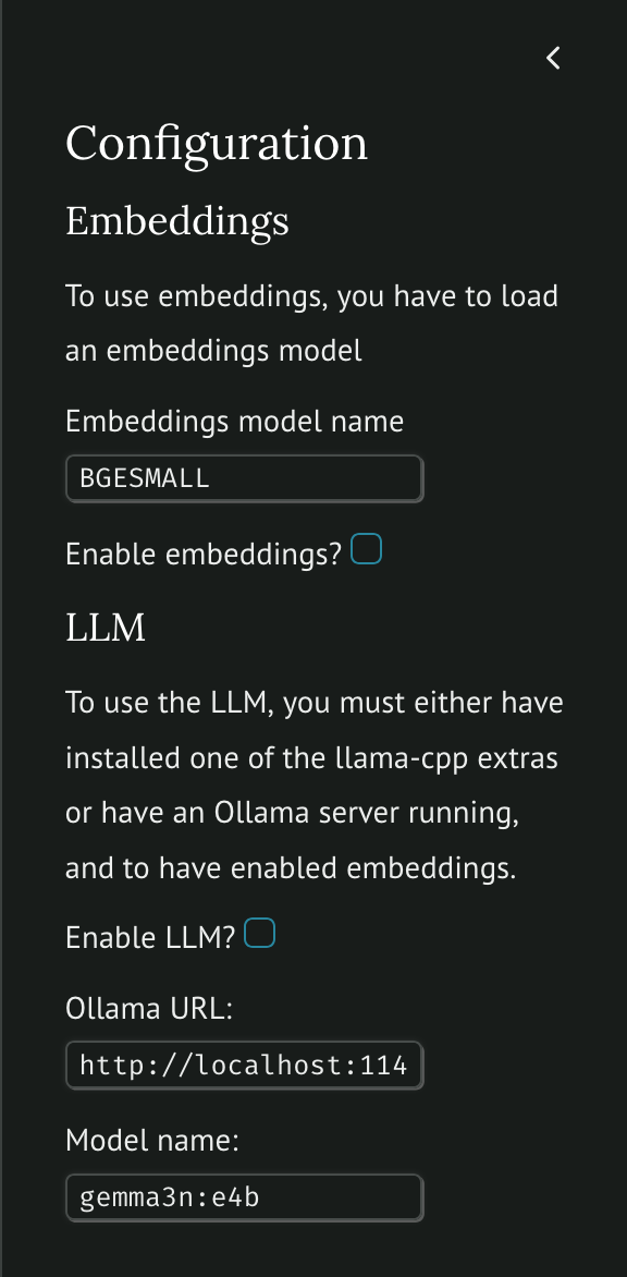 Example image of the sidebar